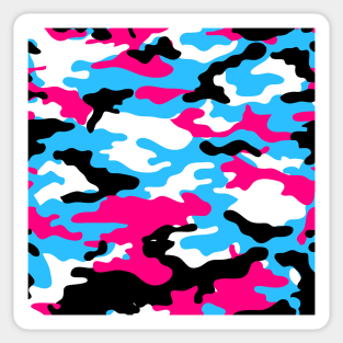 pink camo camouflage Sticker